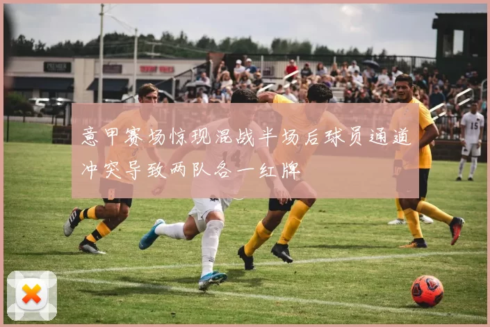意甲赛场惊现混战半场后球员通道冲突导致两队各一红牌